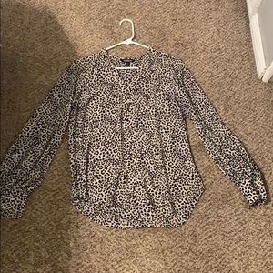 Express Cheetah Print Blouse